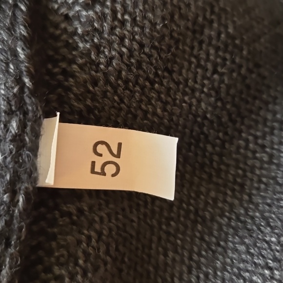 Montechiaro Men's Pullover Sweater Wool Blend Black Size 2XL - Picture 8 of 8